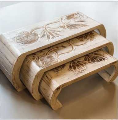 Petit Mobilier Petit mobilier en bambou pour intérieur